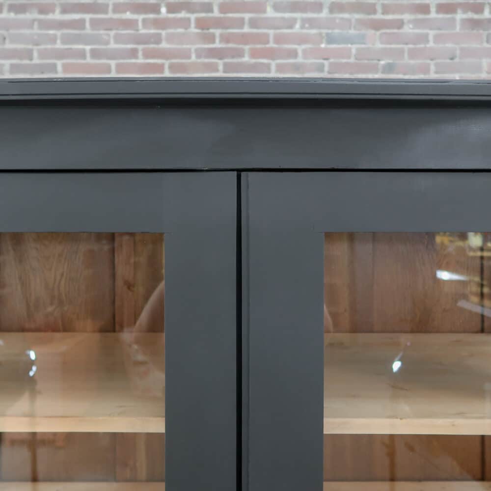 Zwarte vitrinekast - Afbeelding 5