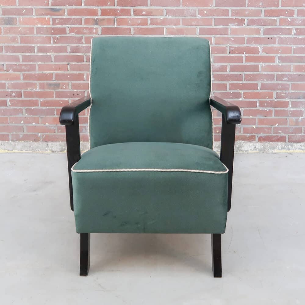 Vintage fauteuil - Jindrich Halabala - Afbeelding 2