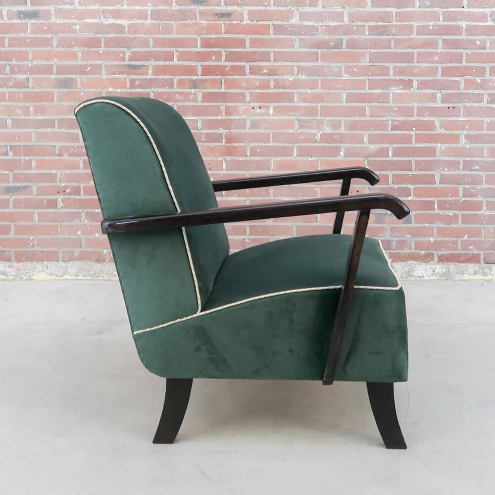 Vintage fauteuil - Jindrich Halabala - Afbeelding 3
