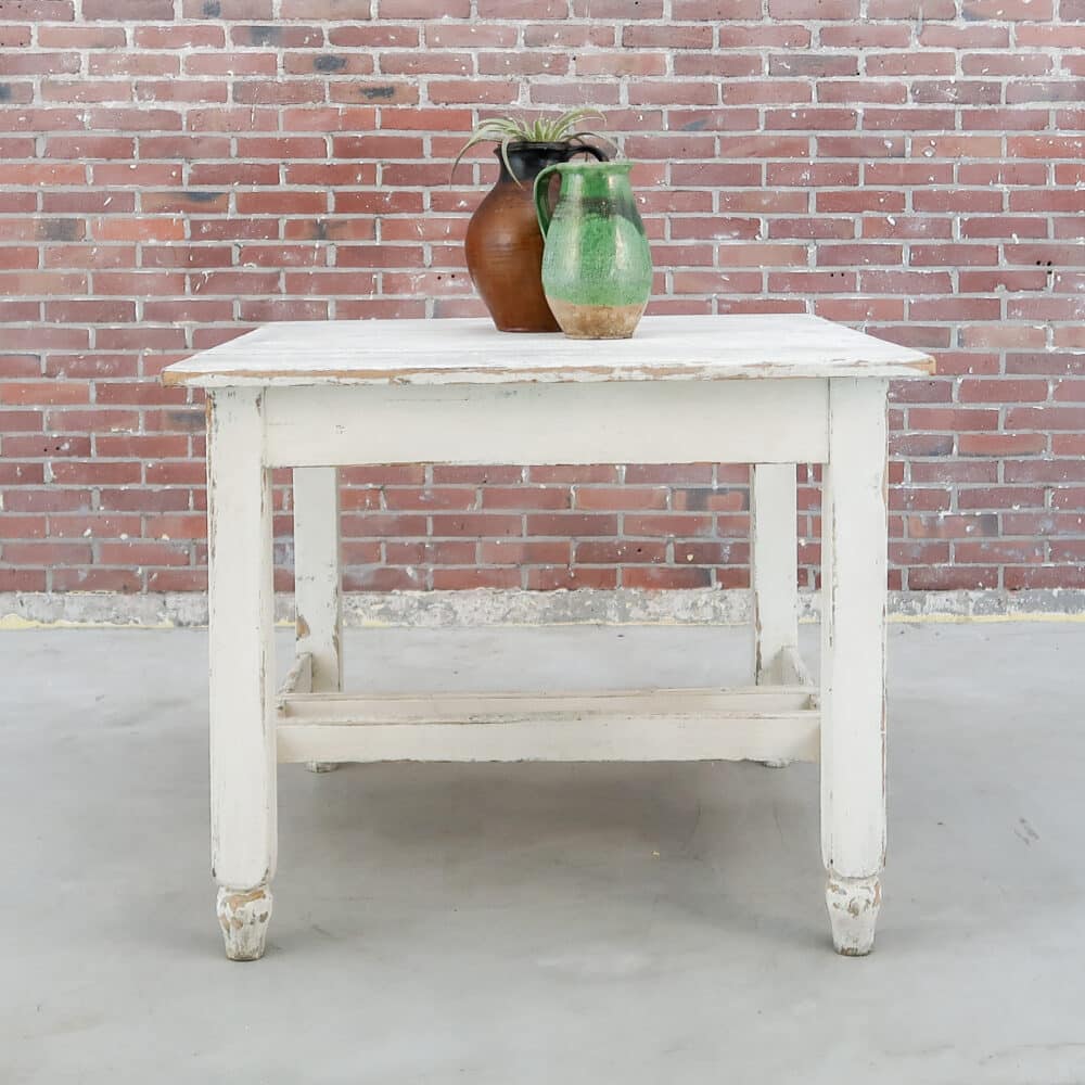 Landelijke vierkante tafel - Afbeelding 3