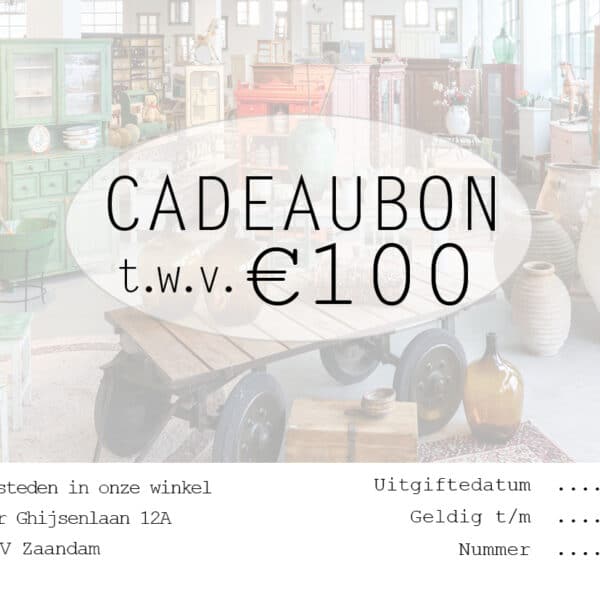 Cadeaubon €100