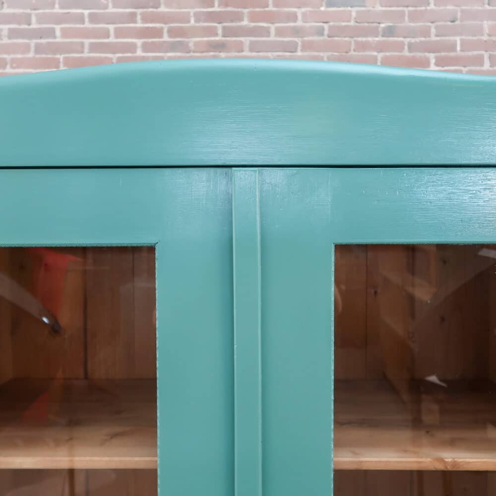 Brocante vitrinekast - Afbeelding 4