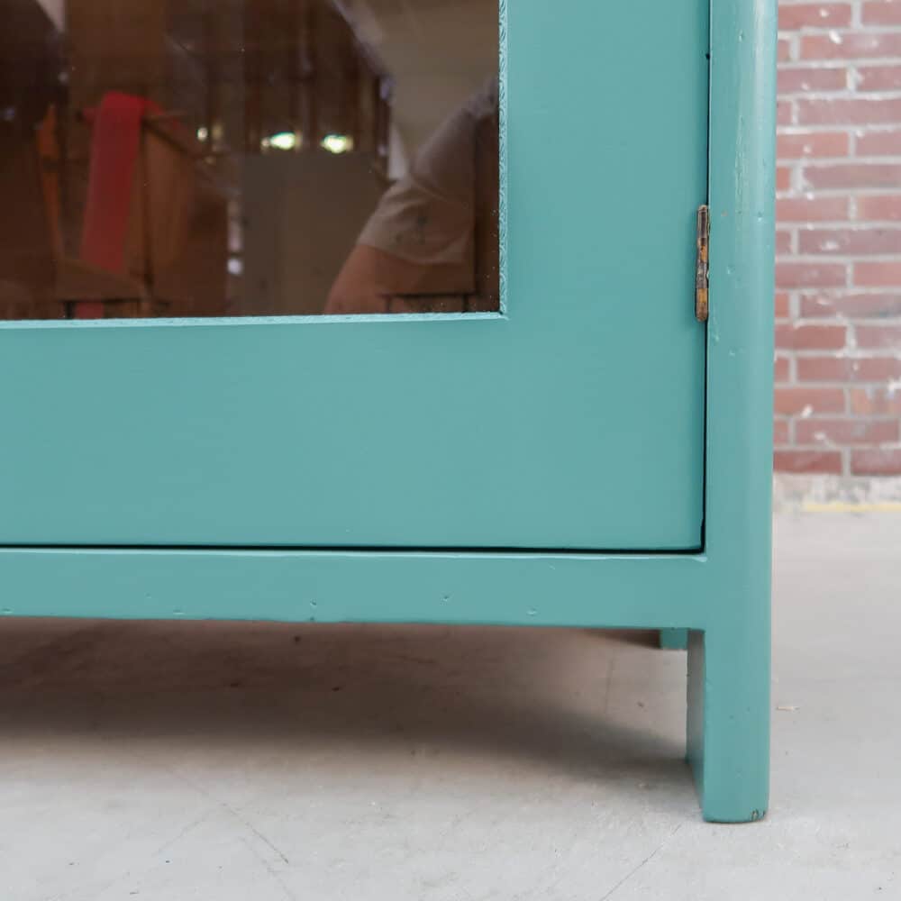 Brocante vitrinekast - Afbeelding 9
