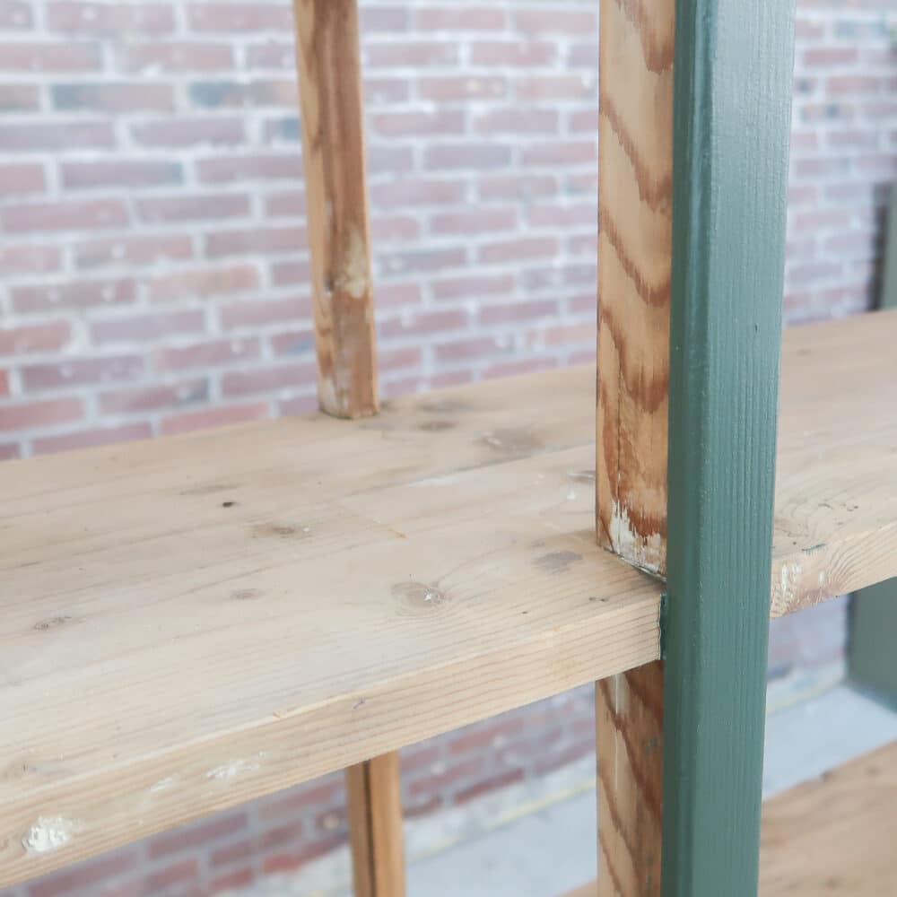 Brocante groot boekenrek – Bild 5