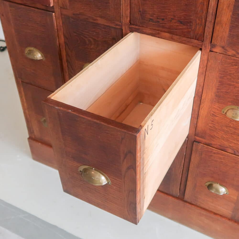 Industriële houten ladekast – Bild 8