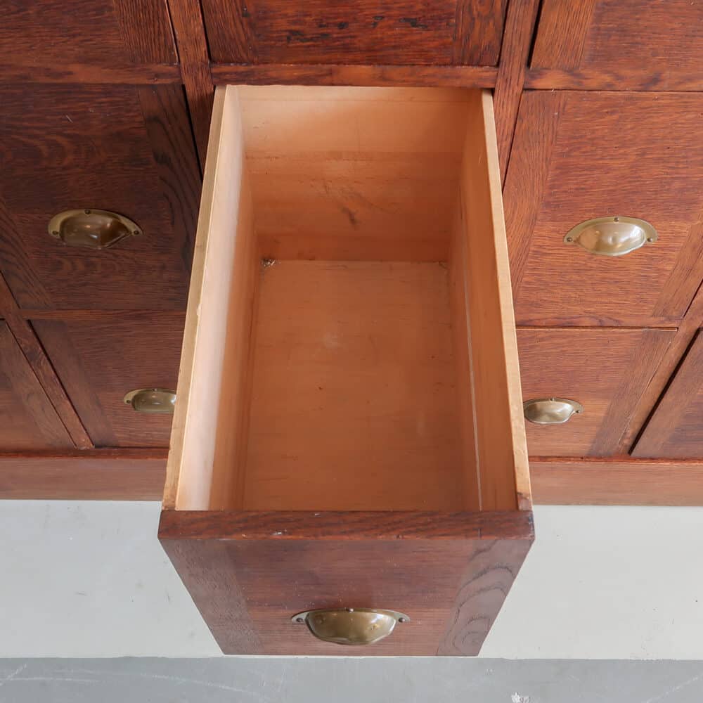 Industriële houten ladekast – Bild 7