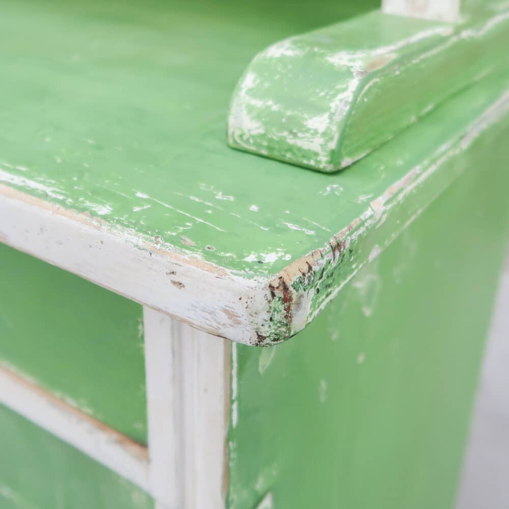 Brocante groene buffetkast – Bild 6