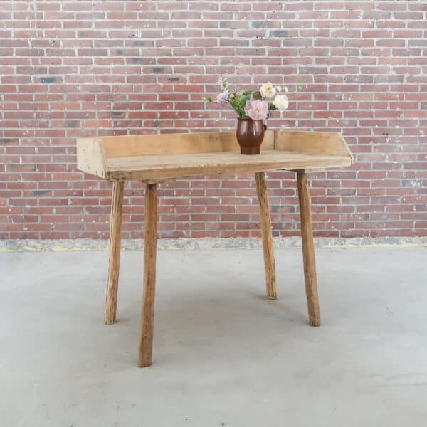 Houten werktafel