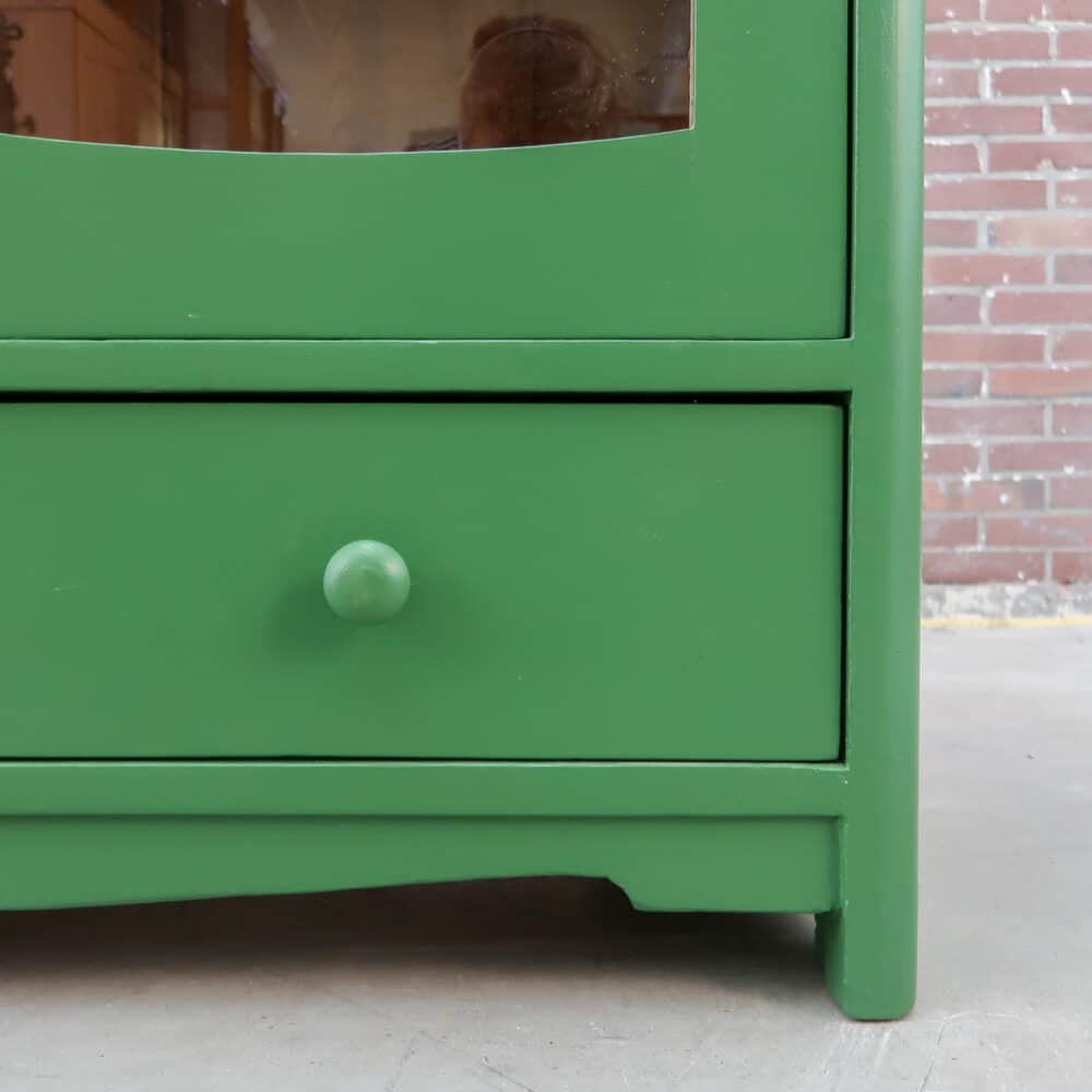Brocante vitrinekast - Afbeelding 6