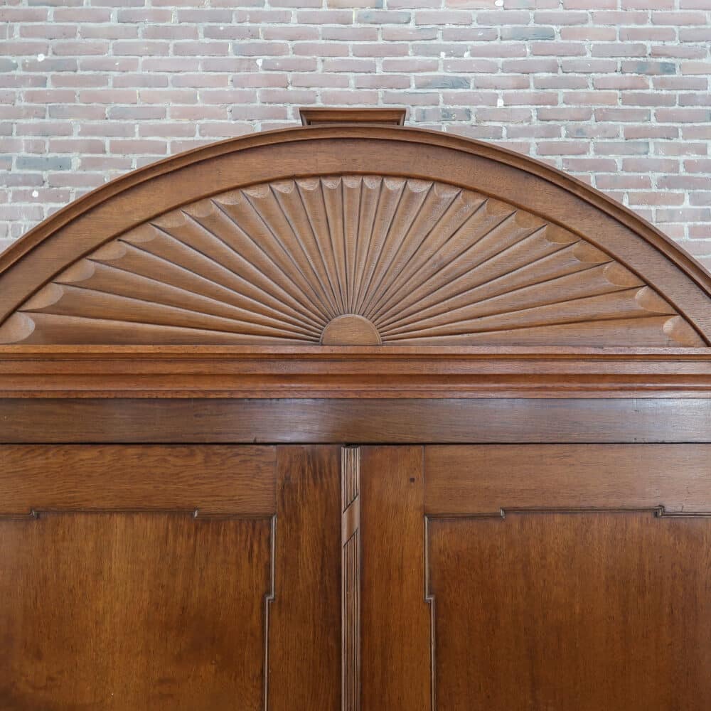 Antiek Drents boogkabinet - Image 3