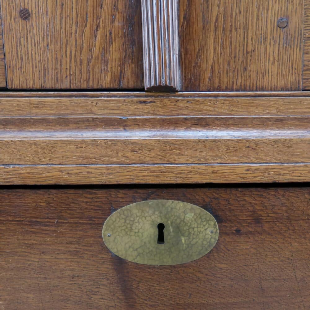 Antiek Drents boogkabinet - Image 8
