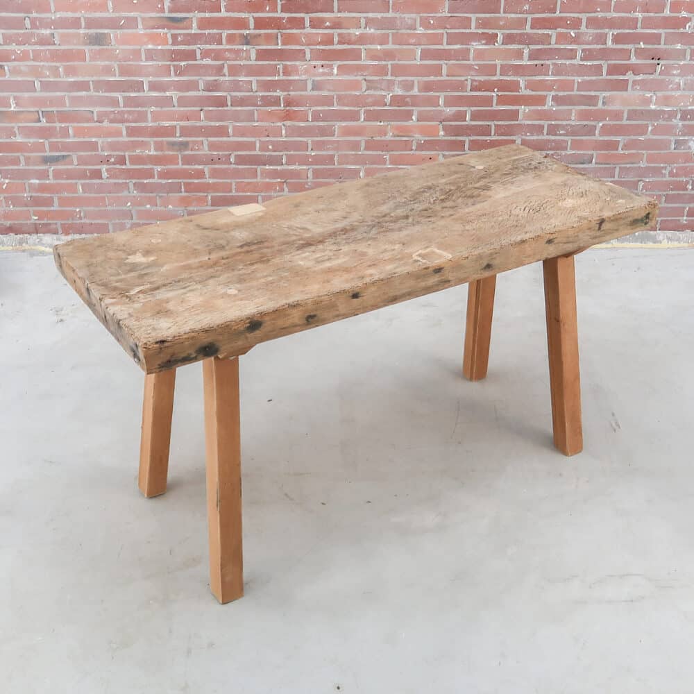 Houten slachttafel - Afbeelding 2