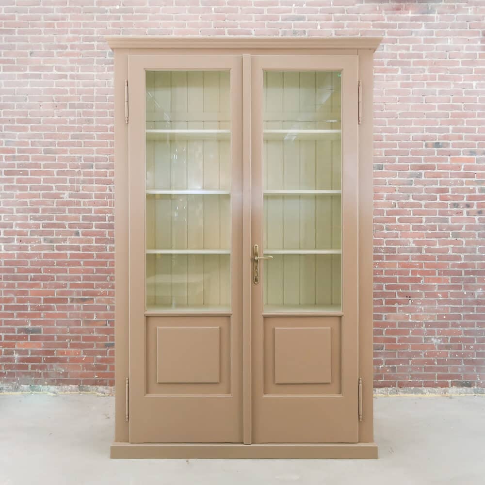 Hoge kast met ensuite deuren - demontabel - Afbeelding 2
