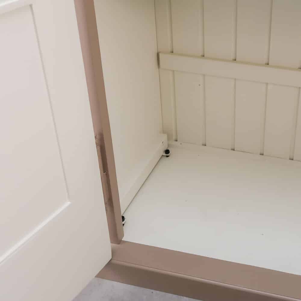 Hoge kast met ensuite deuren - demontabel - Afbeelding 5