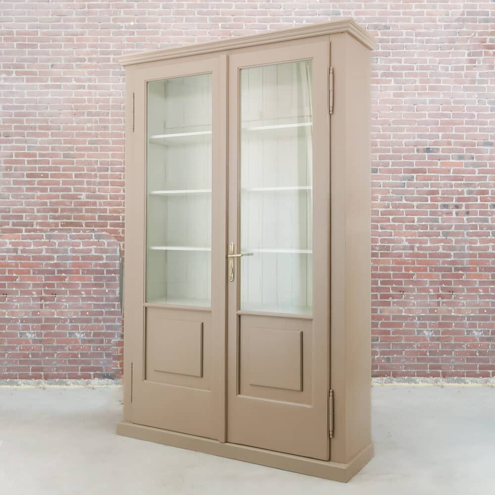 Hoge kast met ensuite deuren - demontabel