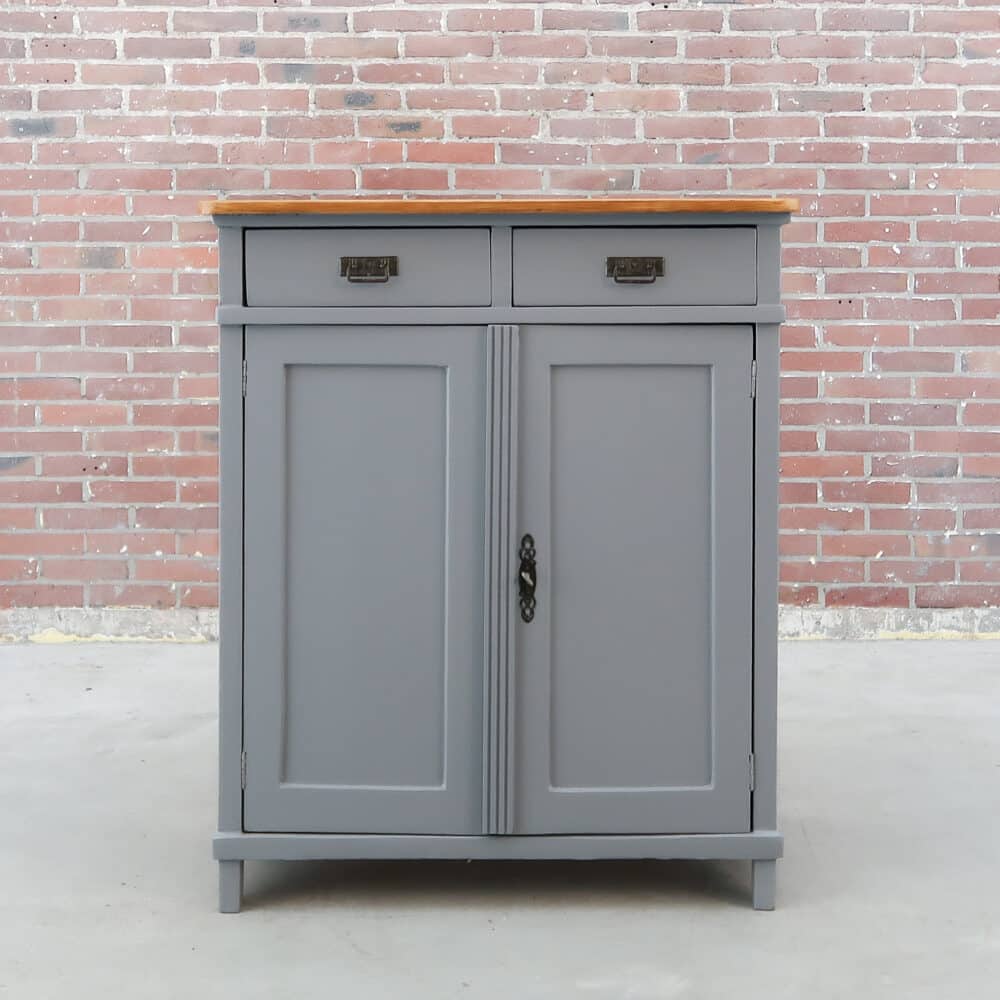 Houten slachttafel