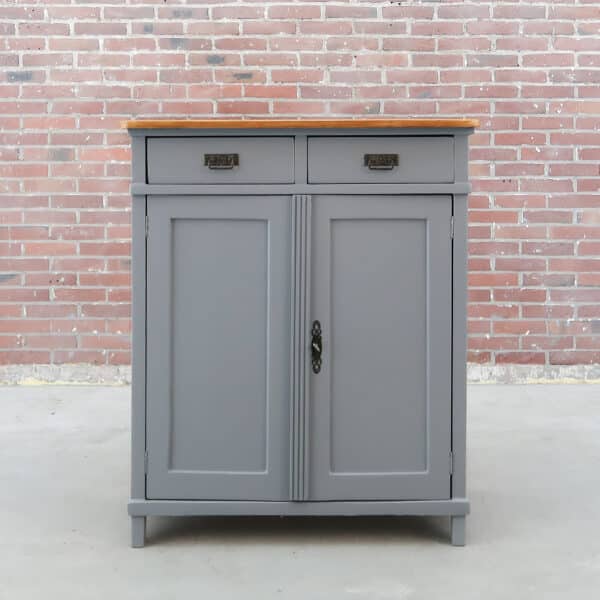 Houten slachttafel
