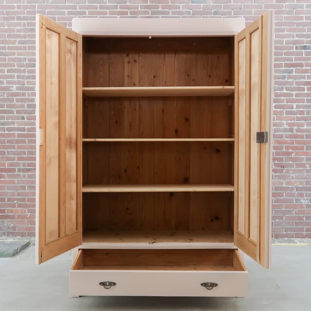 Zacht roze linnenkast - Afbeelding 2