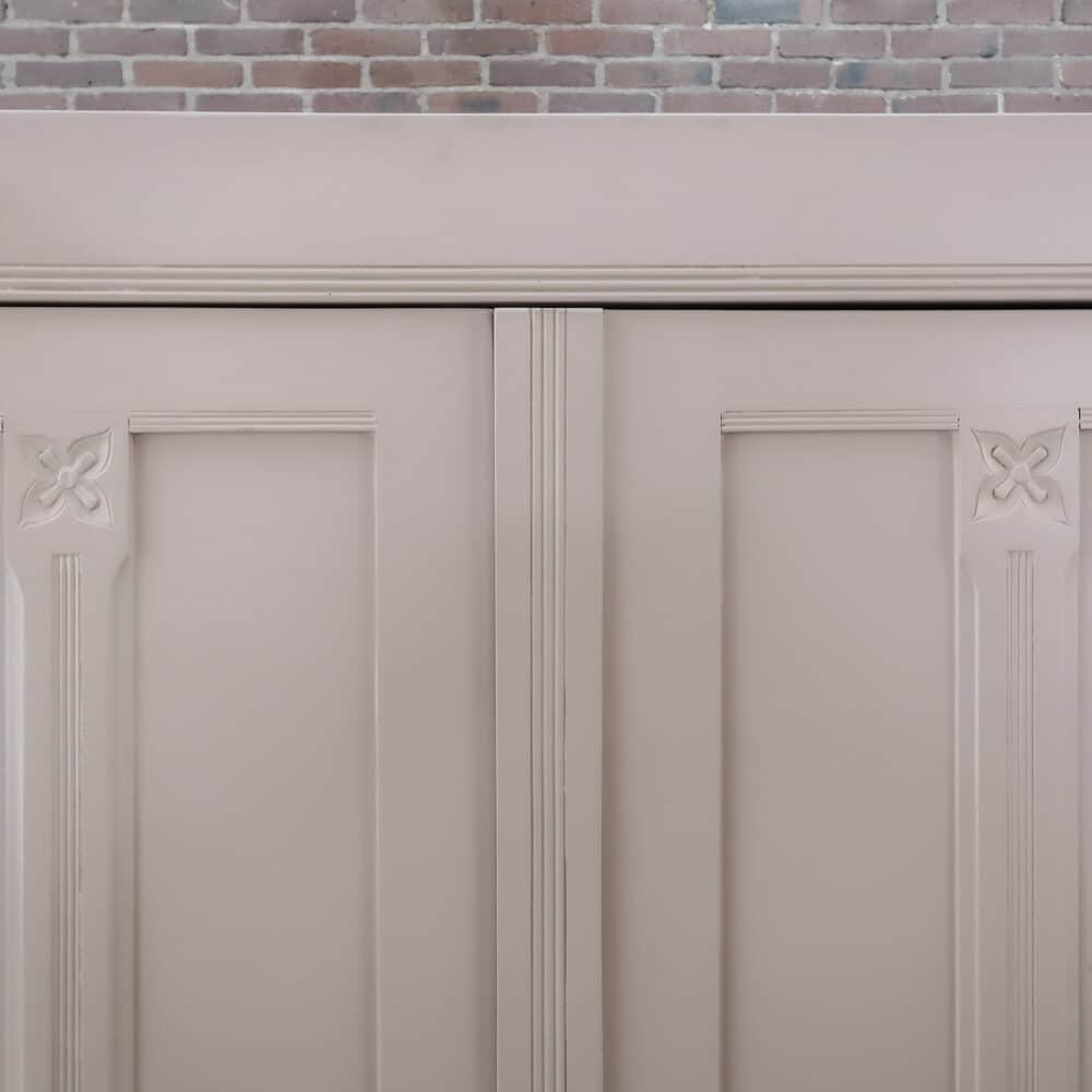 Zacht roze linnenkast - Afbeelding 3