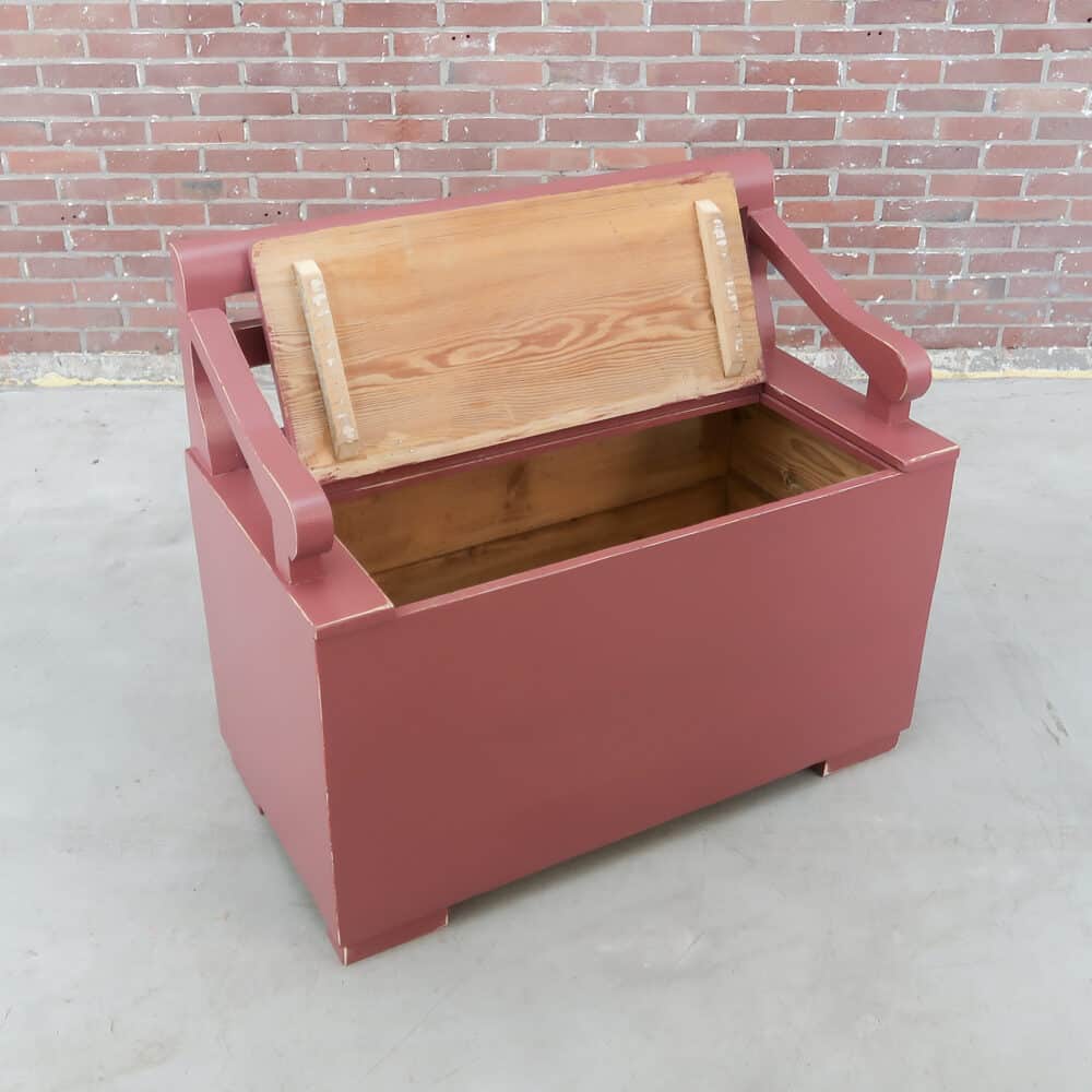 Brocante klepbankje - Afbeelding 3