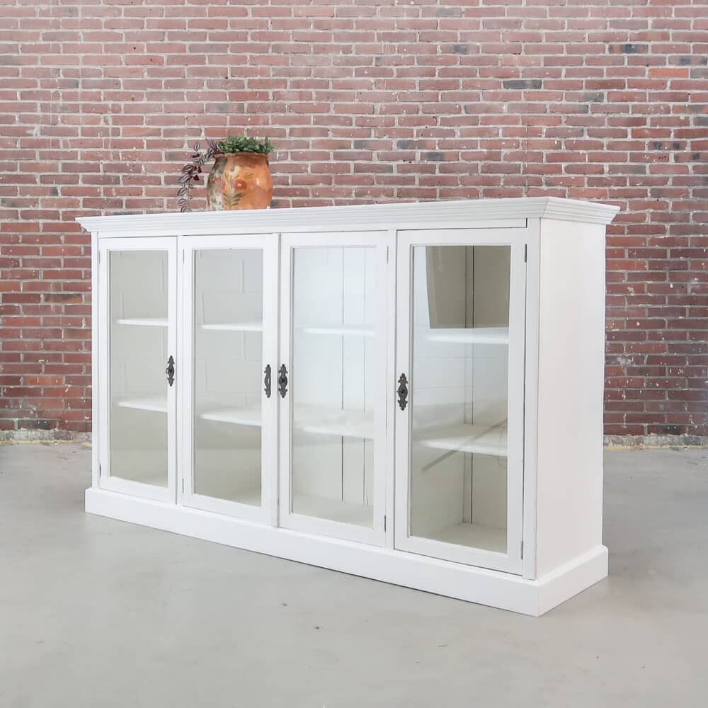 Brocante vitrinekast/dressoir – Bild 3