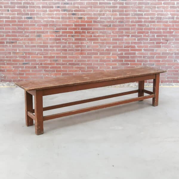 Brocante houten bankje