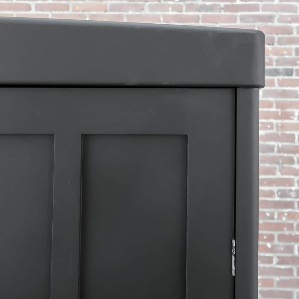 Zwarte linnenkast – Bild 4