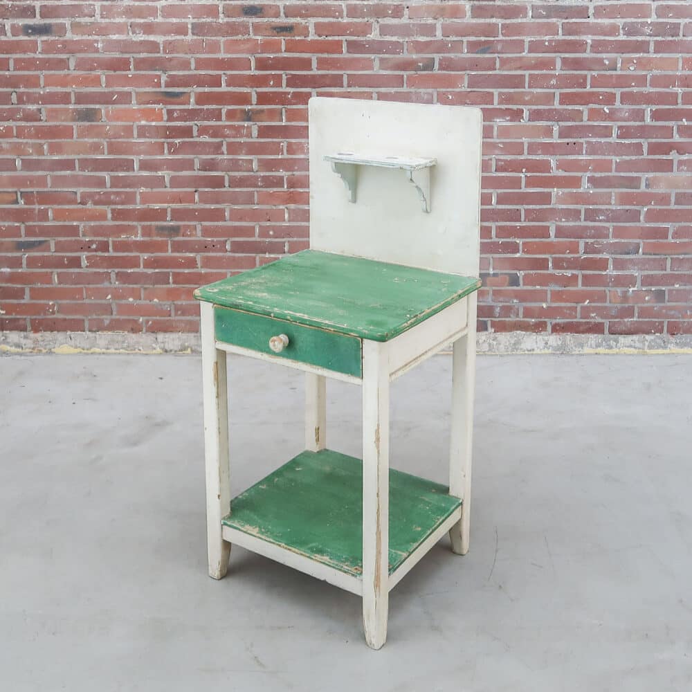 Brocante wastafelmeubel - Afbeelding 2