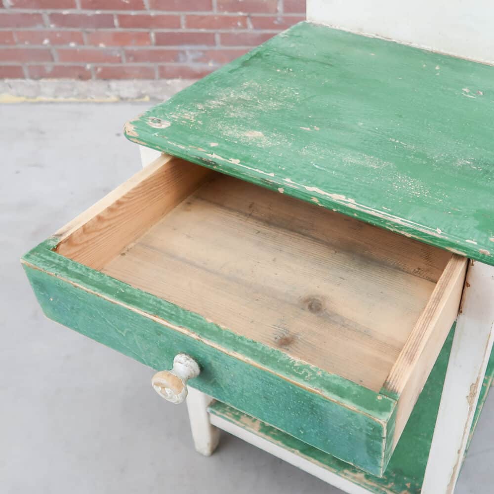 Brocante wastafelmeubel - Afbeelding 6