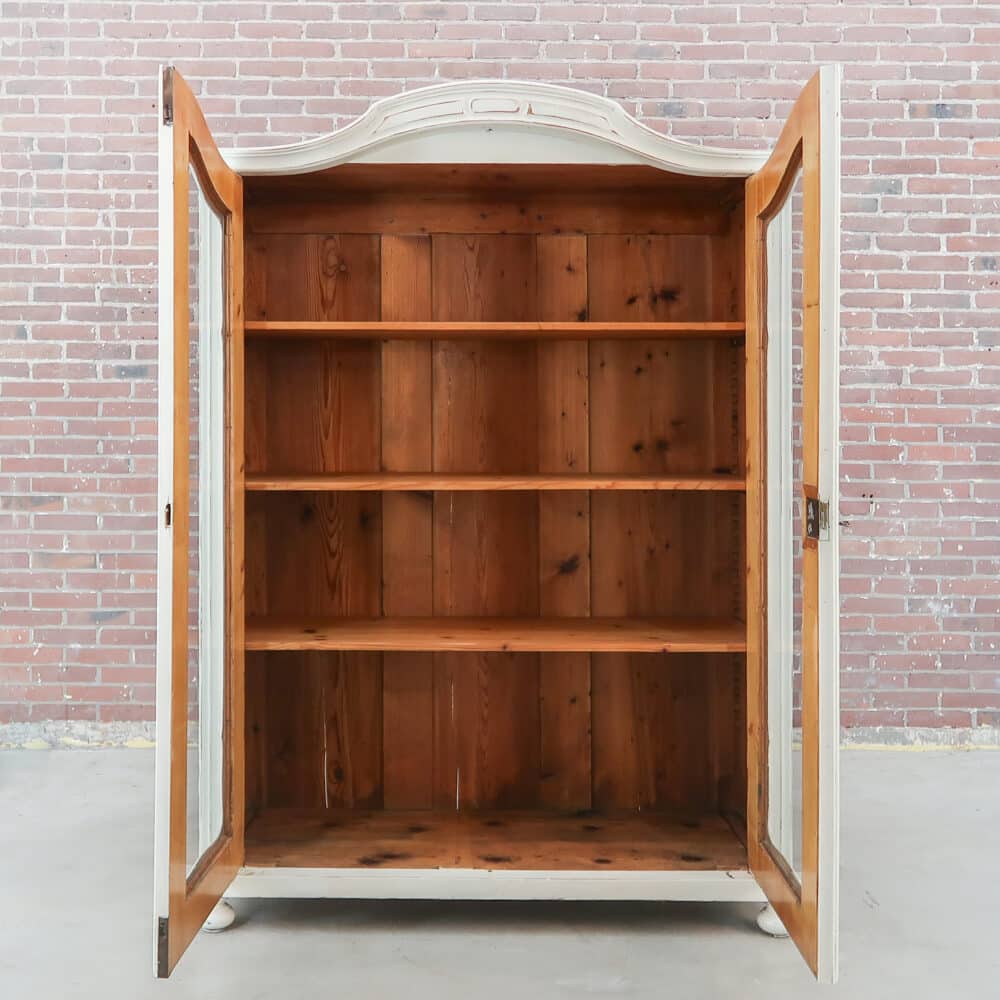 Brocante vitrinekast - Afbeelding 2