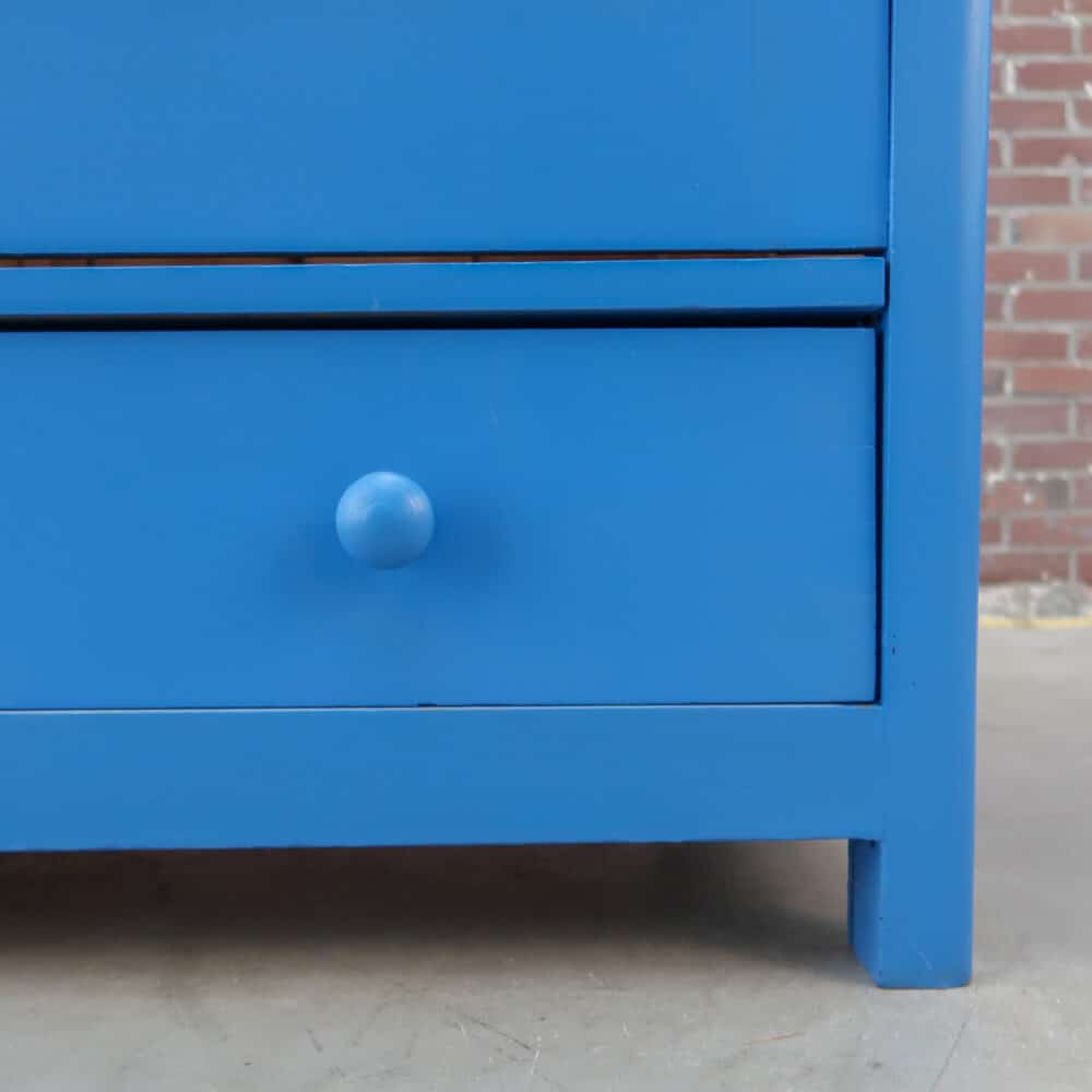 Brocante vitrinekast - Afbeelding 6
