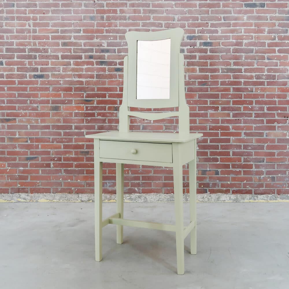 Brocante houten kaptafel