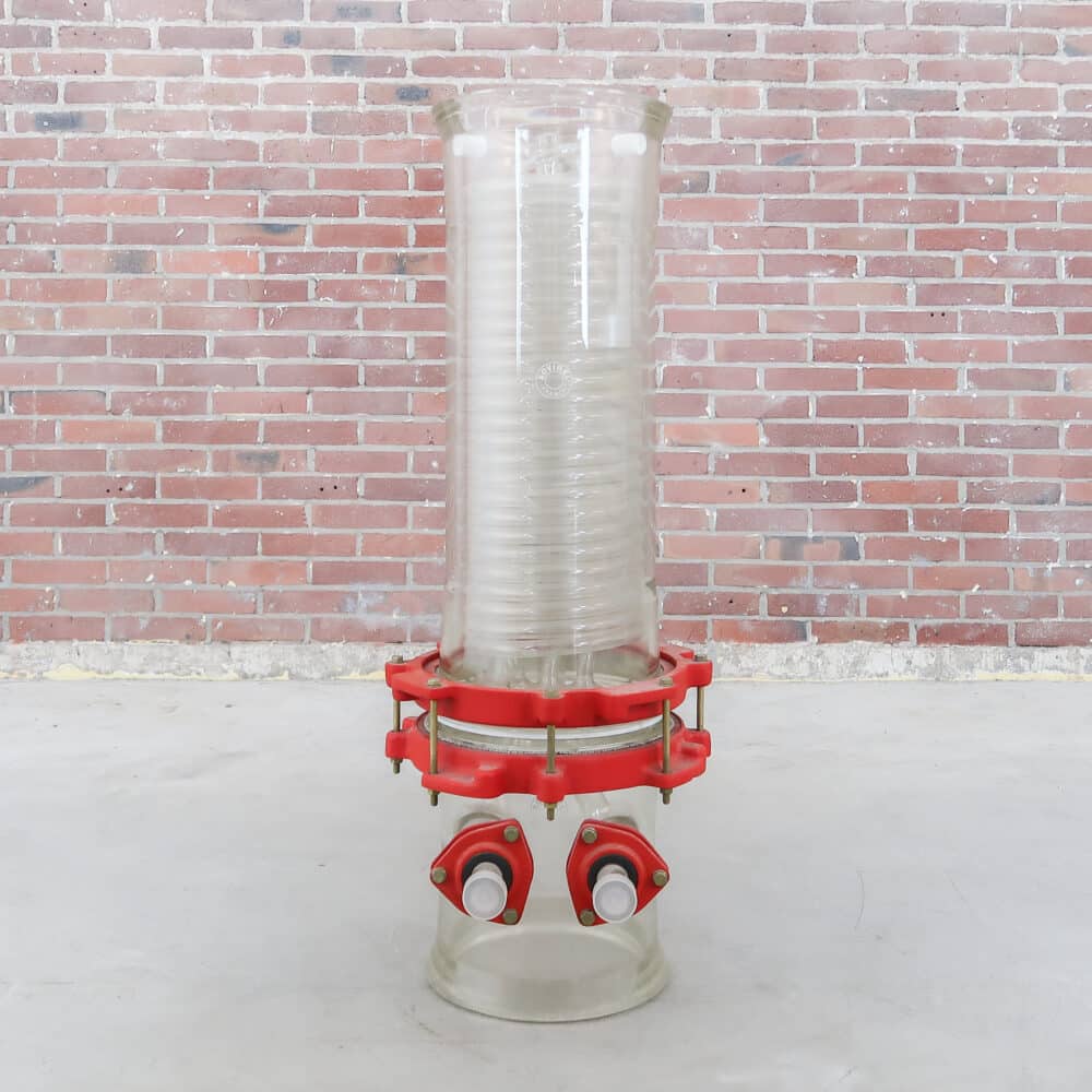 Industrieel lab glasobject