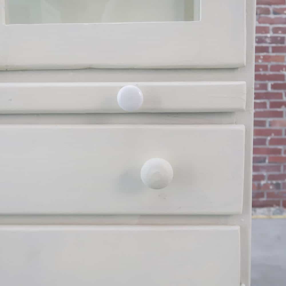 Vintage houten dokterskast - Afbeelding 9