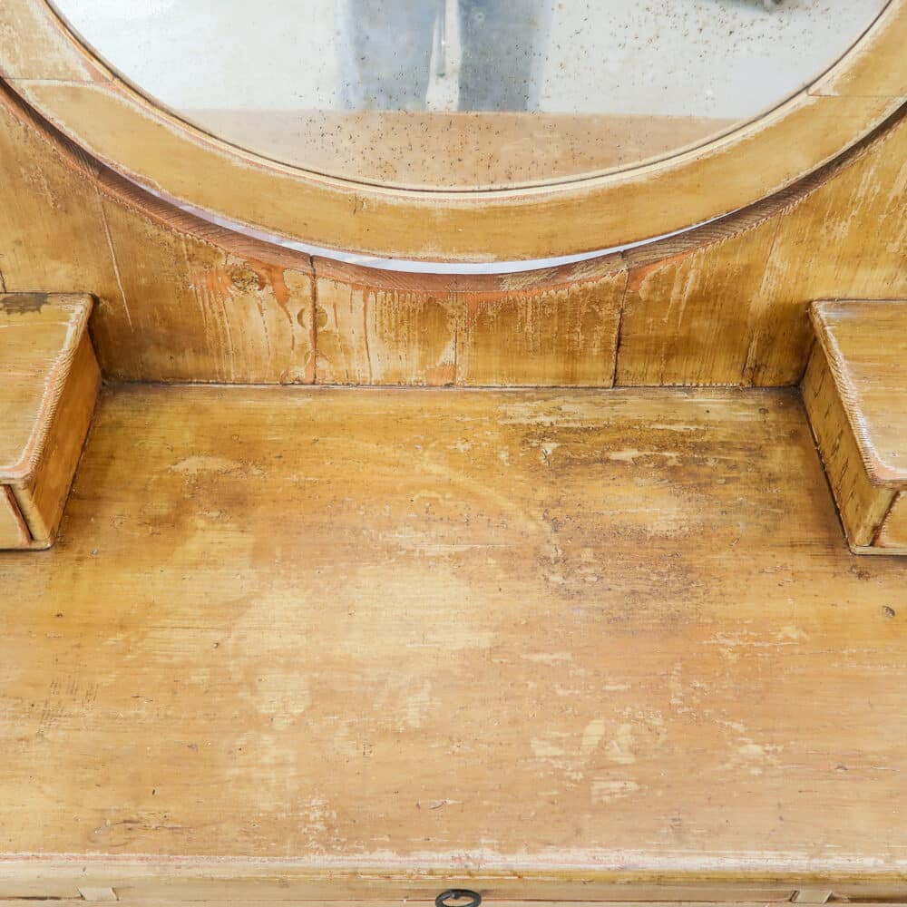Brocante houten kaptafel - Afbeelding 7