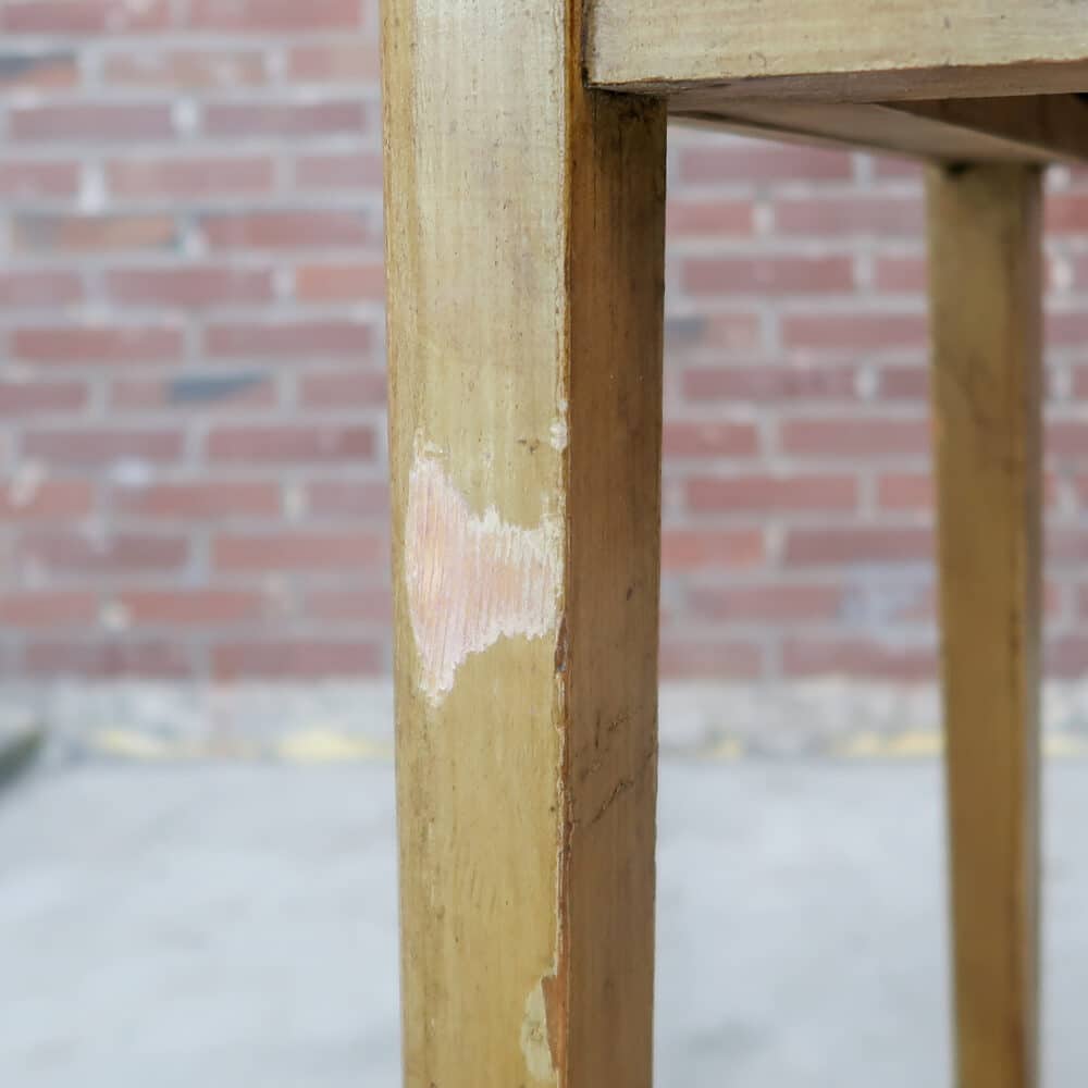 Brocante houten kaptafel - Afbeelding 12