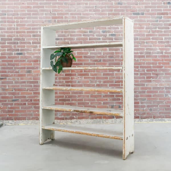 Brocante boekenrek