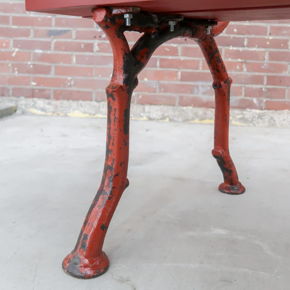 Rode brocante tuinbank – Bild 5