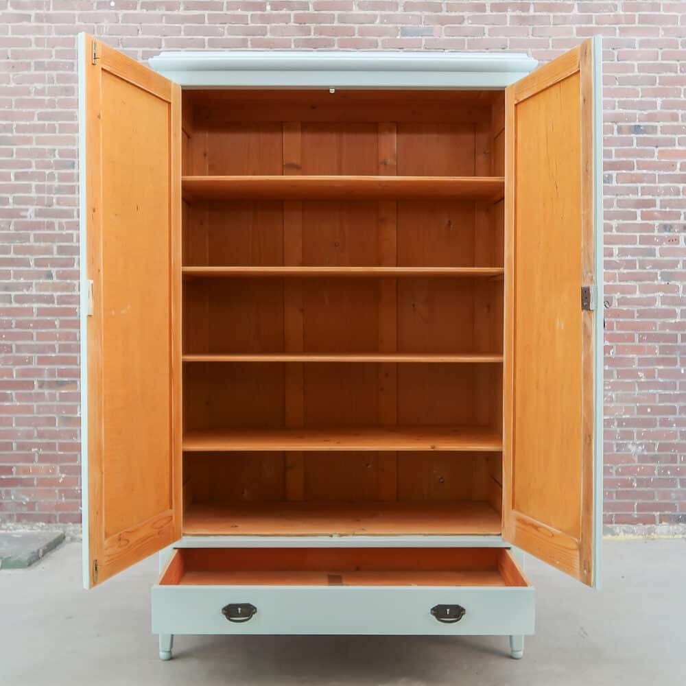 Brocante linnenkast - Afbeelding 2