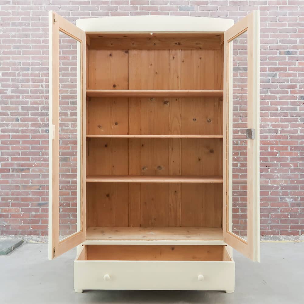 Brocante vitrinekast - Afbeelding 2