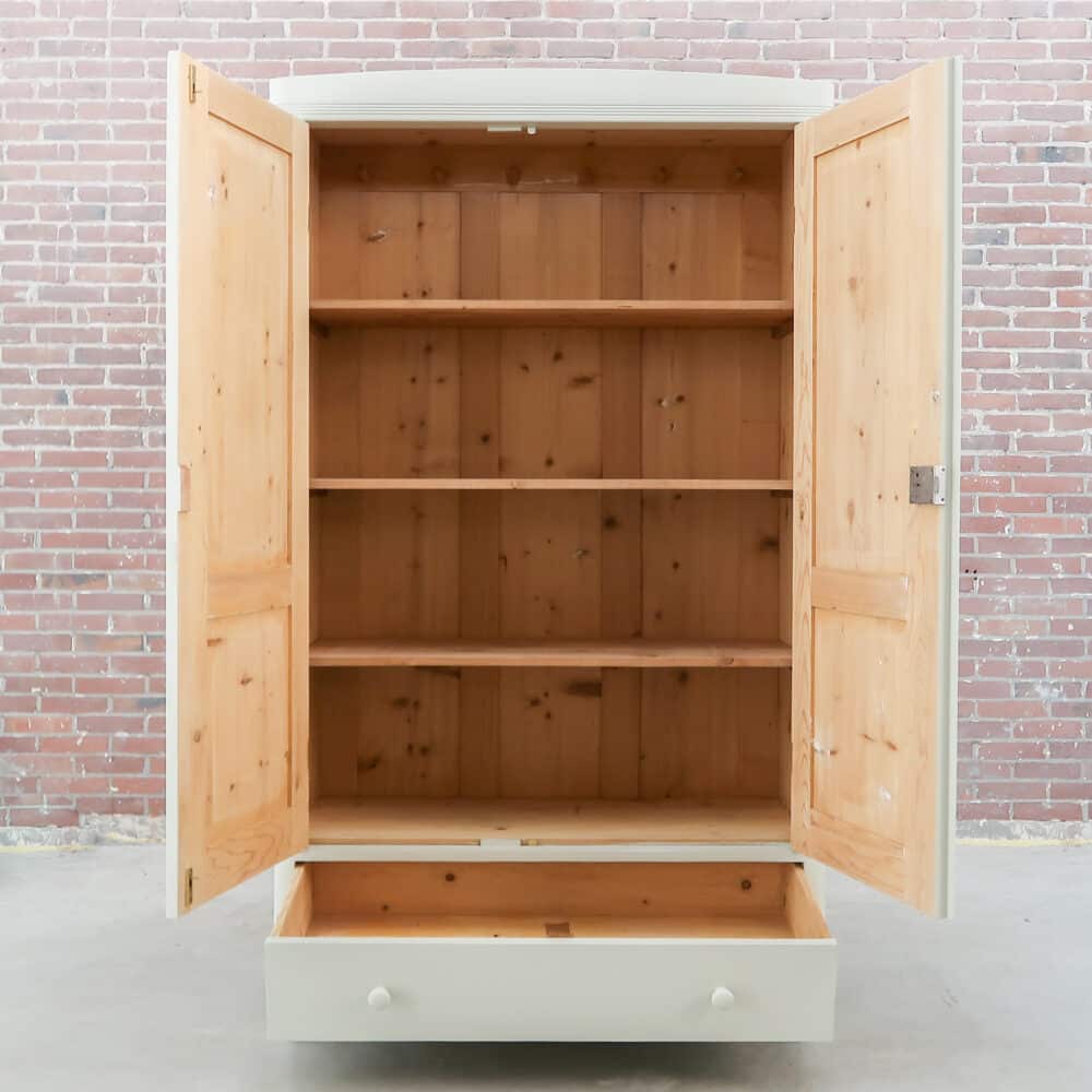 Brocante linnenkast - Afbeelding 2