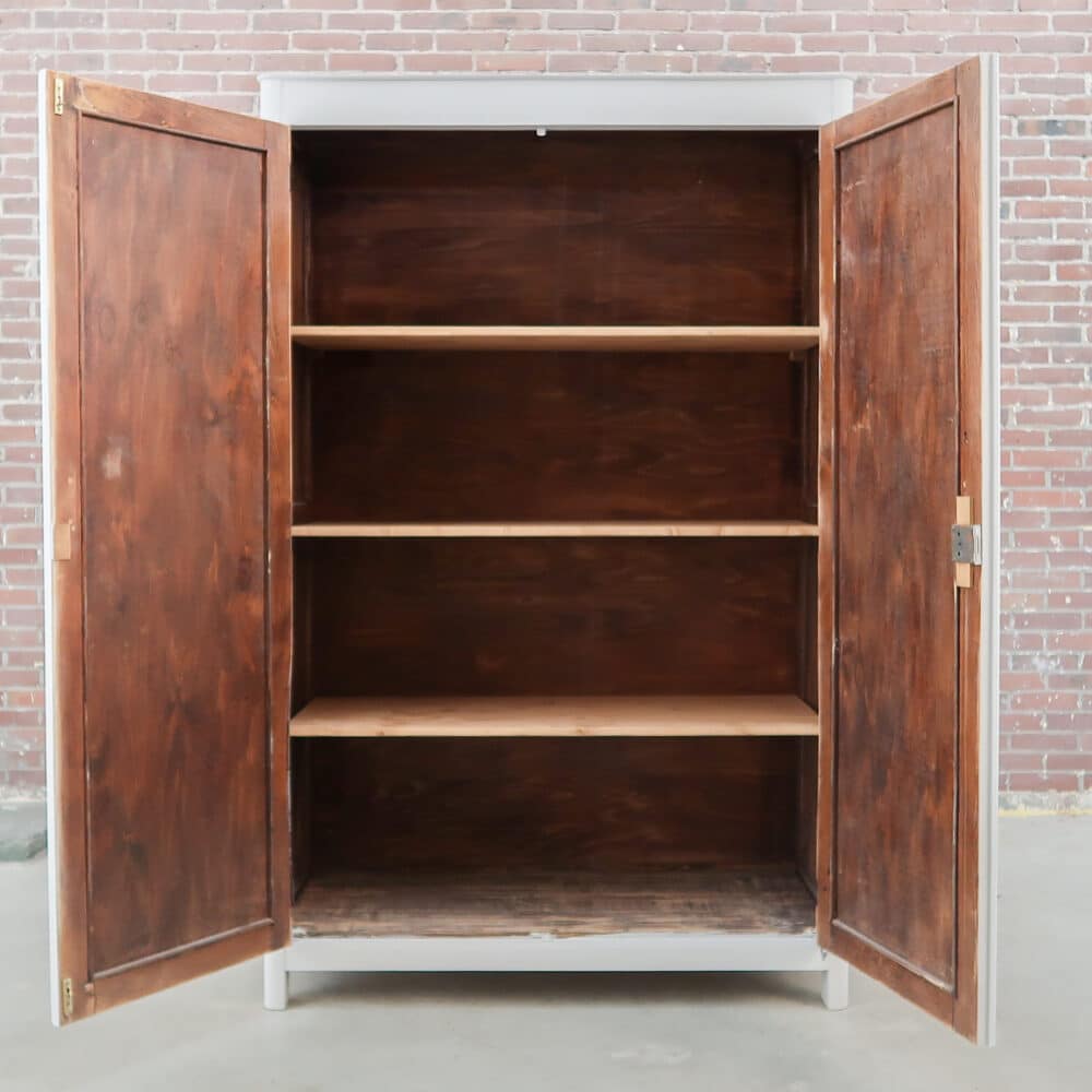 Brocante linnenkast - Afbeelding 2