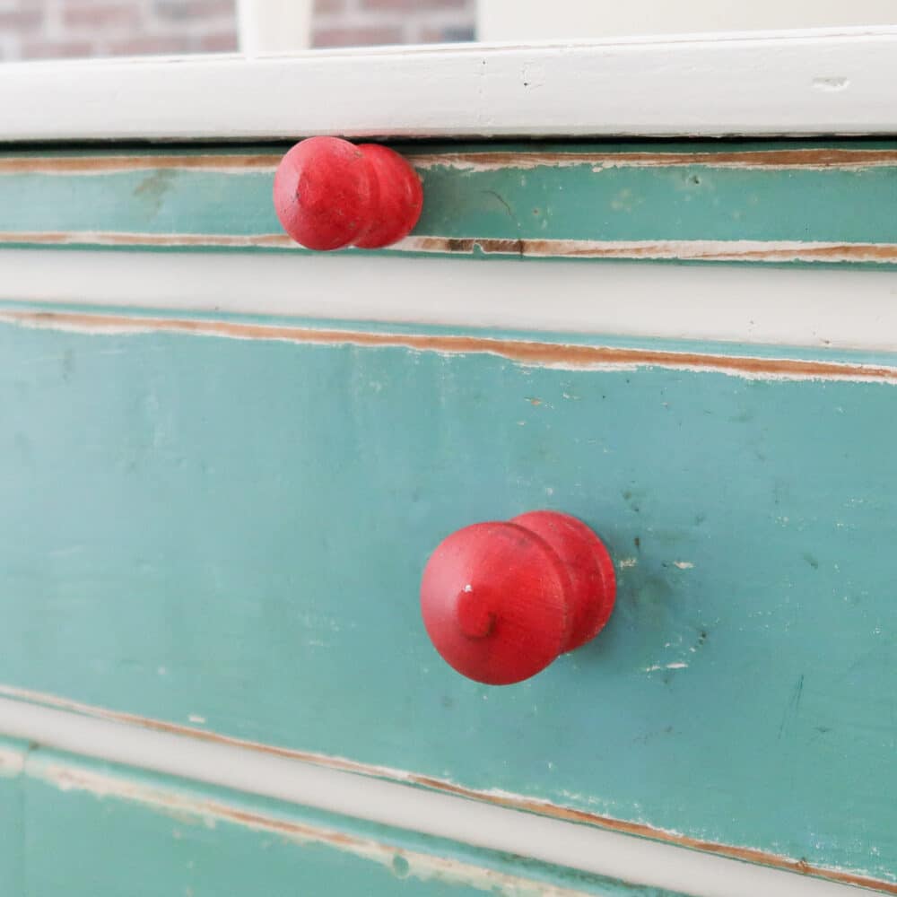 Brocante buffetkast - Afbeelding 6
