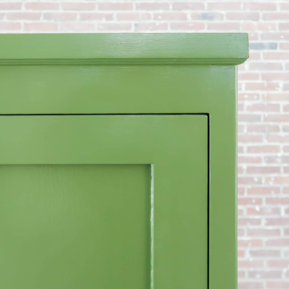 Groene eendeurs linnenkast - Afbeelding 3