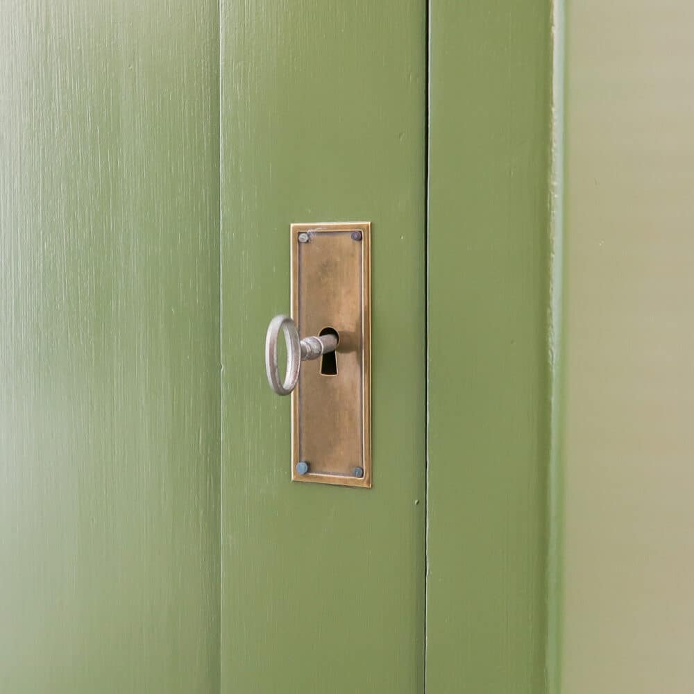 Groene eendeurs linnenkast - Afbeelding 4