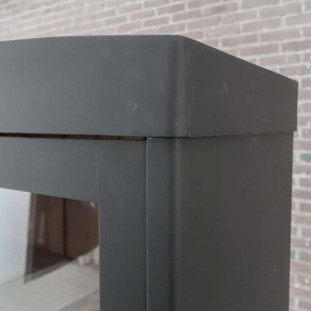 Zwarte vitrinekast - Afbeelding 5