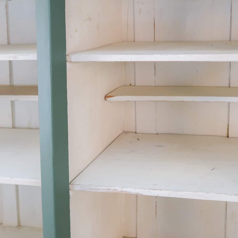Brocante vitrinekast/buffetkast - Afbeelding 6