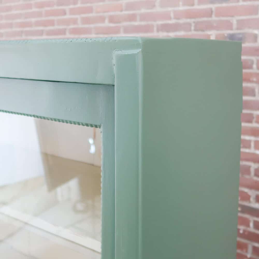 Brocante vitrinekast/buffetkast - Afbeelding 8