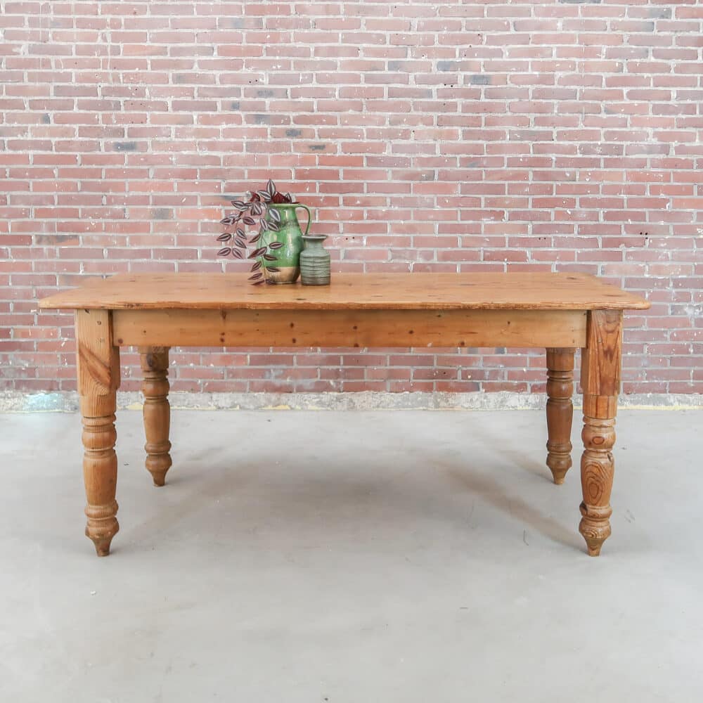 Houten eettafel - Afbeelding 8
