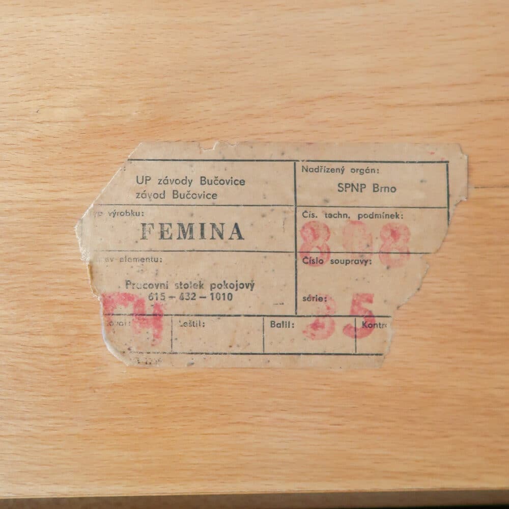 Vintage bureautje - Afbeelding 8